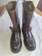 Biker boots leder gebraucht kaufen  Mannheim