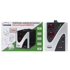Stabilisateur de tension SilverCloud 2000VA 1200W 9,1A sortie 230V ± 10% comprar usado  Enviando para Brazil