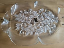 Tiefe glasplatte kristallglas gebraucht kaufen  Eggolsheim