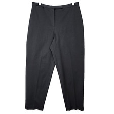 Calça Talbots Feminina 12 Petite 31x26 Elástica Preta Vestido de Carreira Perna Reta, usado comprar usado  Enviando para Brazil