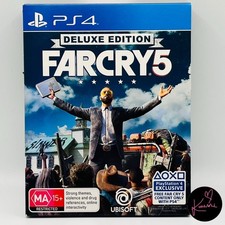 Farcry 5 Deluxe Edition (SonyPlaystation 4 2018) completo com CD, mapa e jogo comprar usado Farcry 5 Deluxe Edition (SonyPlaystation 4 2018) completo com CD, mapa e jogo comprar usado  Enviando para Brazil