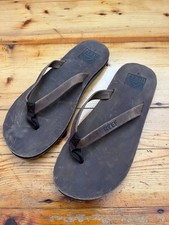 Reef Skinny Leather Flip Flops size 9 for sale  ENFIELD