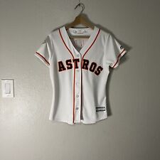 Camiseta Feminina White Majestic Houston Astros George Springer 2017 World Series M comprar usado  Enviando para Brazil