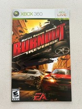 BURNOUT REVENGE - XBOX 360 - MANUAL DE INSTRUÇÕES, usado comprar usado  Enviando para Brazil