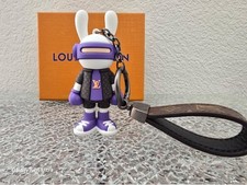 Porta-chaves personalizado monograma coelho coelho bolsa charme NOVO  comprar usado  Enviando para Brazil
