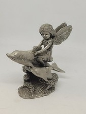 Pewter fairy dolphin for sale  RETFORD