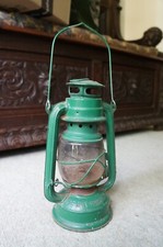 Vintage lantern green for sale  CARNFORTH