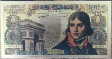 Billet 100 francs d'occasion  Aunay-sur-Odon