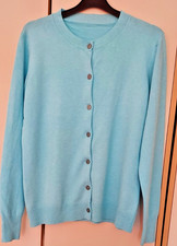 Turquoise cardigan size for sale  SOUTHAMPTON