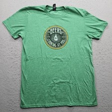 Camiseta masculina manga curta verde urze média Beers Looking At You Anvil comprar usado  Enviando para Brazil