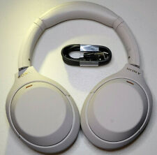Fones de ouvido Sony WH-1000XM4 sem fio Bluetooth cancelamento de ruído prata comprar usado  Enviando para Brazil