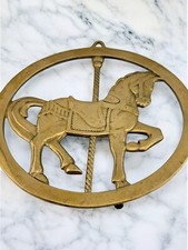 Brass metal carousel for sale  Middleboro