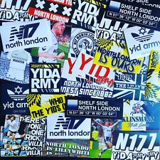 100 x Adesivos Tottenham Ultra Style inspirados em Spurs Presente Bandeira Festa  comprar usado  Enviando para Brazil