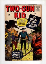 Two-Gun Kid #54 1959 FN 6.0 *STAN LEE WESTERN!* "BE OUTTA TOWN BY NOOK KID!", usado comprar usado  Enviando para Brazil