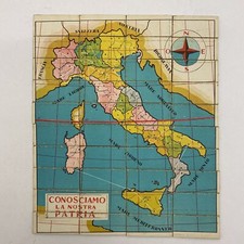 Vecchia cartina italia usato  Vinci
