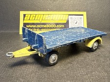 1958-60 Corgi Toys - 101 trailer plataforma - Azul/amarelo - SEM CAIXA comprar usado  Enviando para Brazil
