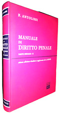 Antolisei manuale diritto usato  Italia