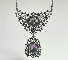 Ancien collier argent d'occasion  Charenton-le-Pont
