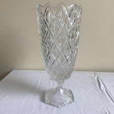 Heavy crystal vase for sale  BIRMINGHAM