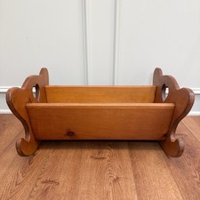 Usado, Boneca bebê vintage feita à mão madeira maciça berço balanço design coração núcleo casa de campo comprar usado Usado, Boneca bebê vintage feita à mão madeira maciça berço balanço design coração núcleo casa de campo comprar usado  Enviando para Brazil