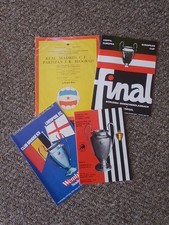 European cup programmes for sale  EASTBOURNE