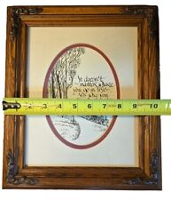 Gorgeous wood framed for sale  Merrill