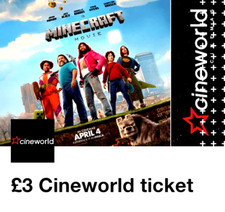 Cineworld cinema ticket for sale  ROCHESTER