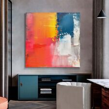 Arte de parede grande colorida grafite pintura abstrata pintura vermelha pintura amarela comprar usado  Enviando para Brazil