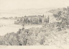 E. NÖBBE (1882-1948), Landschaft bei Bucy-le-Long,  1918, Bleistift Realismus comprar usado  Enviando para Brazil