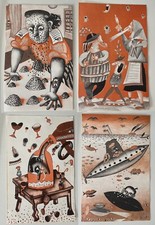 Vintage illustrations junk for sale  LONDON