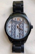 Relógio Zoo York - Manhattan Bridge - Pulseira masculina de metal preto, usado comprar usado  Enviando para Brazil