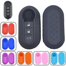  Silicone Car Key Fob Case Cover For Fiat Ducato Doblo Grande Punto Punto Evo comprar usado  Enviando para Brazil