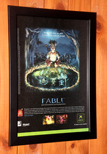 2004 Fable videogame Xbox pôster pequeno muito raro/página de anúncio vintage emoldurada comprar usado  Enviando para Brazil