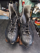 Patins masculinos vintage pretos Sure-Grip Super X7L tamanho INSEGURO tamanho-cerca de 9,5 comprar usado  Enviando para Brazil
