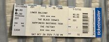 Black crowes ticket for sale  Chesterfield