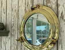 Brass porthole mirror for sale  HOUNSLOW