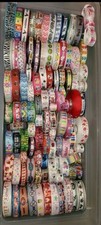 Fita de gorgorão aleatória 7/8, 1" 10 jardas mistura colorida esportiva princesa glitter mix comprar usado  Enviando para Brazil