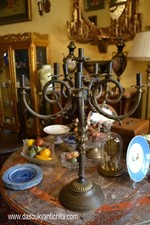 Candelabro bronzo cinque usato Candelabro bronzo cinque usato  Roma