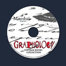 Graphology 30 PDF E-Books 1 DVD Signatures,Autographs,Forgery,Document Analysis comprar usado  Enviando para Brazil