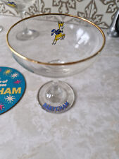 Set babycham glasses for sale  CINDERFORD