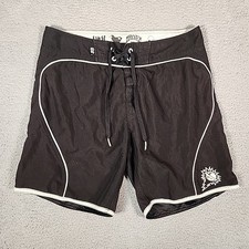 Bermuda de praia Lost Mayhem masculina 36 baús de natação preta praia surf 8" comprar usado  Enviando para Brazil