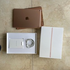 Usado, Apple iPad 7th Generation 32GB Wi-Fi 10.2" Gold + Box + Charger + Case comprar usado  Enviando para Brazil