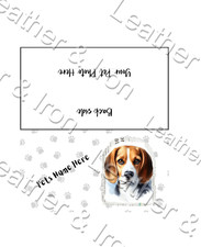 Capa de talão de cheques de vinil personalizada/personalizada Beagle comprar usado Capa de talão de cheques de vinil personalizada/personalizada Beagle comprar usado  Enviando para Brazil