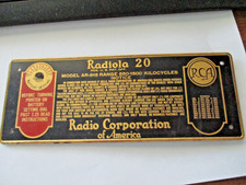 Vintage rca metal for sale  Sun City