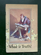 Jehovah "What is Truth?" 1932 Rutherford Watchtower Jeova, usado comprar usado  Enviando para Brazil