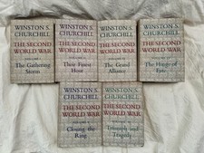 Second war volumes for sale  KINGSTON UPON THAMES