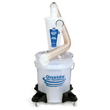 Kit separador de ciclones totalmente transparente Oneida Dust Deputy de lujo con ruedas (caja abierta) segunda mano  Embacar hacia Mexico