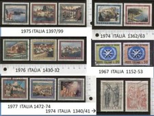 Francobolli italia fontane usato  Rodi Garganico
