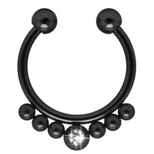 Fake piercing septum gebraucht kaufen  Dresden