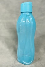 Garrafa de água Tupperware Eco azul 1L flip top grande comprar usado  Enviando para Brazil